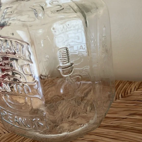 Vintage Glass Planter’s Peanut Jar - Picture 4 of 10